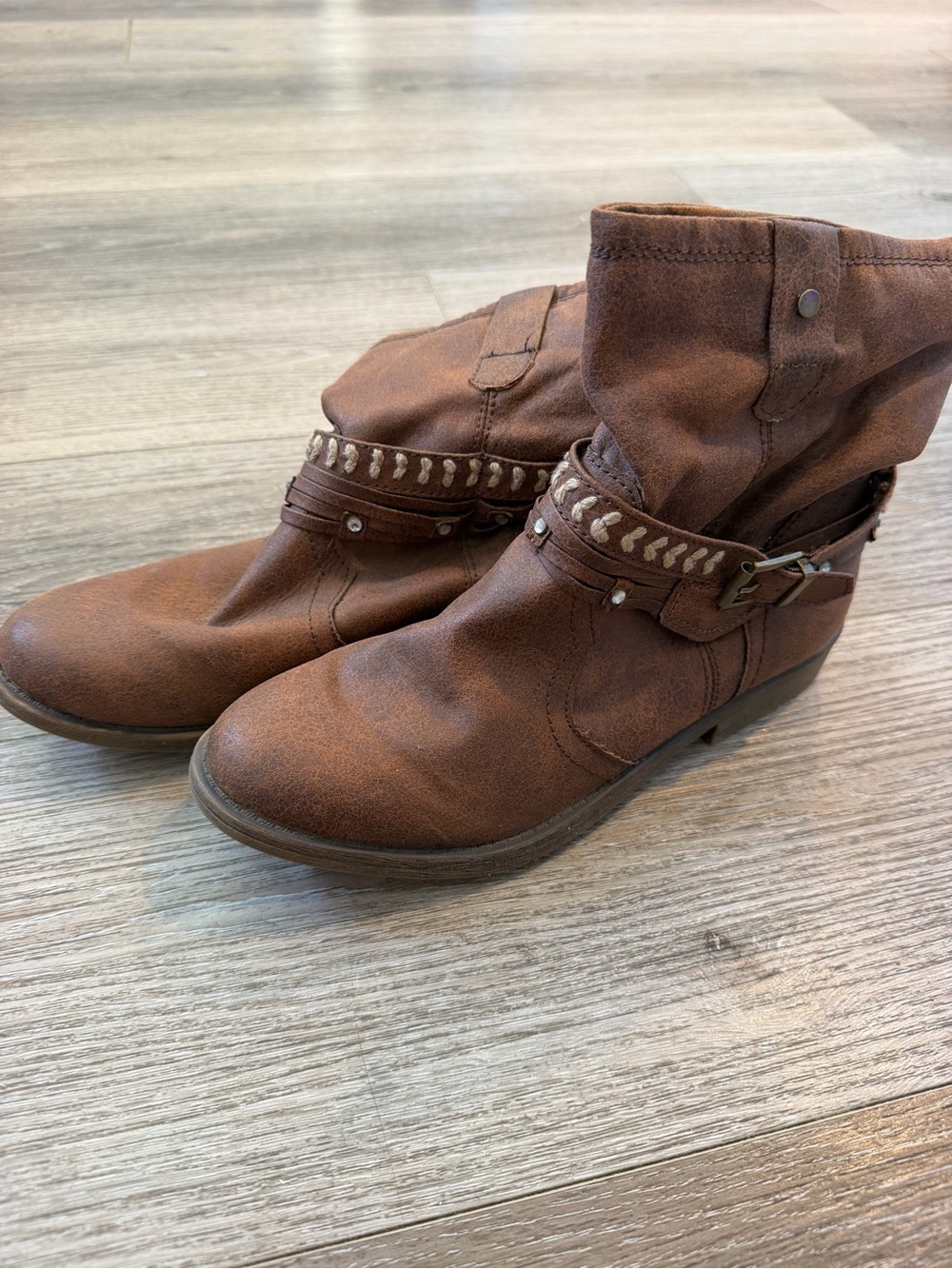 Brown Ankle Boots